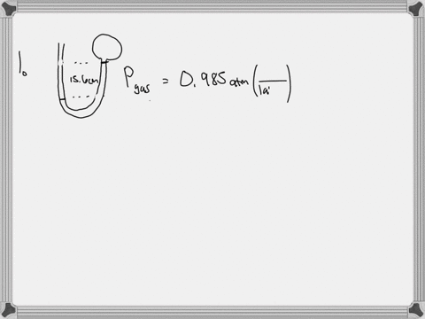 an-open-end-manometer-containing-mercury-is-connected-to-a-container-of-gas-as-depicted-in-sample-exercise-102-in-the-textbook-what-is-the-pressure-of-the-enclosed-gas-in-torr-in-each-of-the-55718