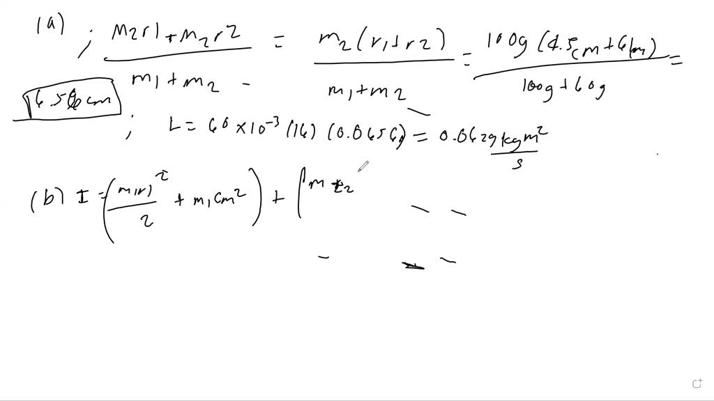 SOLVED: A disk of mass m1 = 60.0 g and radius r1 = 4.50 cm slides on a ...