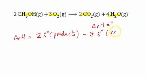 calculate-the-standard-enthalpy-change-for-the-reaction-at-25c-standard-enthalpy-of-formation-values-can-be-found-in-this-list-of-thermodynamic-properties-2-chohg-3-o2g-l-2-cozg-4h-og-hsn-19605