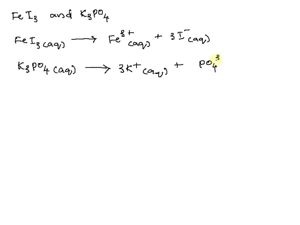 SOLVED: Write out the reaction that occurs when lithium phosphate ...