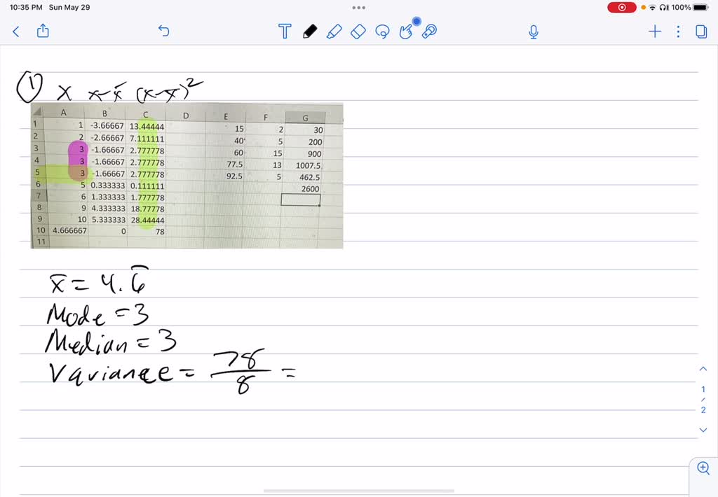 SOLVED: Movies 3a and 3b: 1. Using either R studio and/or SPSS calculate  the mean and standard deviation for the question 4 data (first tab in your  excel spreadsheet). Be sure to