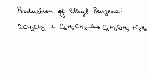 lets-consider-the-production-of-ethyl-benzene-2-chch-chsch3-cghschs-ch-the-gas-feed-consists-of-25-toluene-and-75-ethylene-set-up-a-stoichiometric-table-to-determine-the-concentrations-of-ea-34782