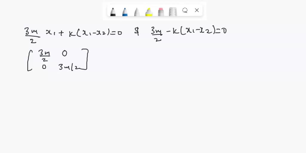 SOLVED Two Identical Circular Cylinders Of Radius R And Mass M Each