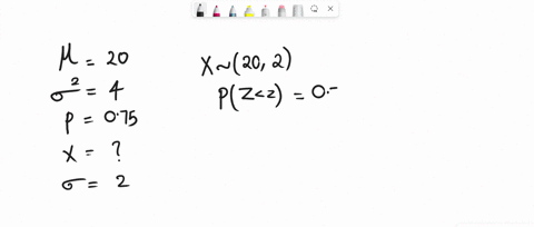 x-follows-a-normal-distribution-with-mean-20-and-variance-4-when-p075-x-is-a-314e-22-b-745e-07-c-2135-d-2270-36843
