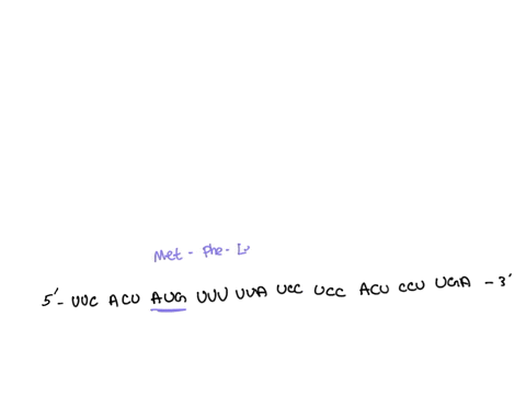 the-following-mrna-transcript-would-result-in-what-polypeptide-sequence-5-uuc-acu-aug-uuu-uua-ucc-ucc-acu-ccu-uga-3-use-the-following-codons-and-the-amino-acids-they-encode-uuu-phe-ucu-sel-u-94354