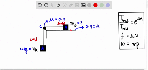 the-coefficient-of-static-friction-between-block-b-and-the-horizontal-surface-and-between-the-rope-2-15243
