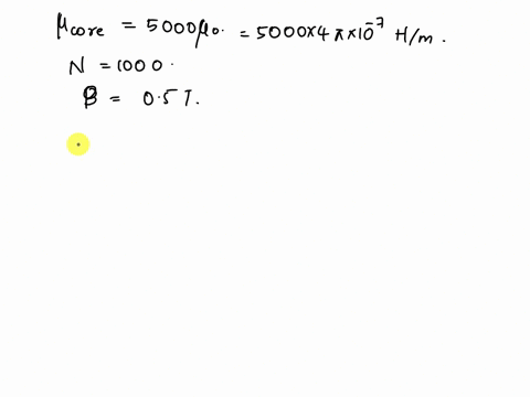 exercise-consider-the-magnetic-circuit-shown-below-determine-the-current-required-to-establish-a-flux-density-of-05-t-in-the-air-gapanswer-i403a-10cm-cm-8-cm-n1000-2cm-core-thickness2cm-core-09786