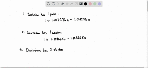 calculate-the-binding-energy-for-one-mole-of-deuterium-atoms-the-measured-mass-of-deuterium-is-20140-88383
