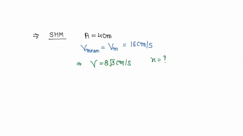 the-amplitude-of-a-particle-executing-shm-is-4-cm-at-the-mean-position-the-speed-of-the-particle-is-16-cmsec-the-distance-of-the-particle-from-the-mean-position-at-which-the-speed-of-the-particle-be-2