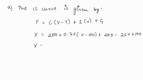 consider-the-economy-of-hicksonia-the-consumption-function-is-given-by-c-200075y-7-the-investment-function-is-200-25r-government-purchases-and-taxes-are-both-100the-money-demand-function-in-21748