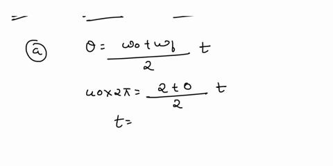 a-flywheel-turns-through-40-rev-as-it-slows-down-from-angular-velocity-of-2-rads-to-full-stop-find-the-time-for-flywheel-come-to-rest-what-is-the-angular-acceleration-a-circular-disk-of-radi-09953