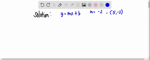 the-point-slope-form-of-a-line-that-has-a-slope-of-2-and-passes-through-point-5-2-is-shown-below-what-is-the-equation-in-slope-intercept-form-a-y-2x-12-b-y-2x-8-c-y-2x-7-d-y-2x-3-81464