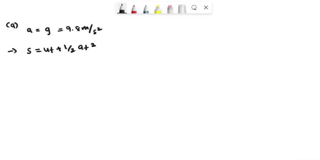 SOLVED A feather falls freely in a vacuum chamber at sea level, (a