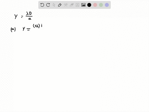ce-a-single-slit-diffraction-pattern-is-formed-on-a-distant-screen-assuming-the-angles-involved-are-small-by-what-factor-will-the-width-of-the-central-bright-spot-on-the-screen-change-if-a-the-wavel-2