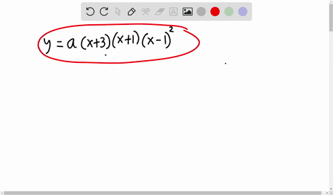a-family-of-quartic-function-has-zeros-at-3-1-and-1-order-2-write-an-equation-for-the-family-determine-an-equation-for-the-member-of-the-family-that-passes-through-the-point-2-6-78331