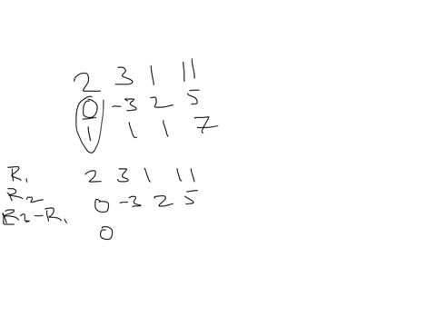 to-practice-the-gauss-jordan-method-solve-the-following-system-of-three-simultaneous-linear-equations-in-three-unknowns_-2x1-3x2-x3-11-3x2-2x3-5-x1-x2-x3-7-a-solve-in-algebraic-form-and-spec-61984