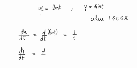 let-l-be-the-length-of-the-curve-x-ln-t-y-sin-t-1-t-an-integral-expression-for-l-is-______-40017