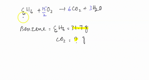 if-317-g-of-benzene-c6h6-are-combusted-with-excess-oxygen-what-mass-of-carbon-dioxide-will-be-obtained-c6h6-02-co2-h2o-02843