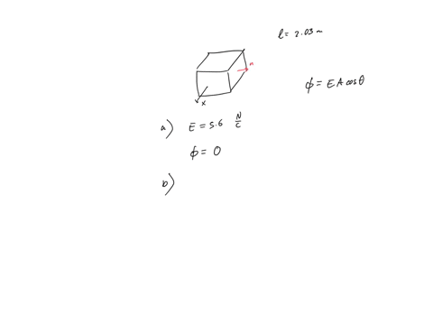 The cube in the figure has edge length 2.03 m and is...