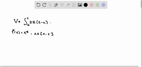 using-the-shell-method-find-the-volume-of-the-solid-obtained-by-rotating-the-region-underneath-the-graph-of-f-over-the-given-interval-about-the-line-x-2-fx-x4-0-1-use-symbol-notation-and-fra-50568