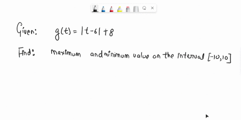 1-point-find-the-maximum-and-minimum-values-of-gt-it-6-8-on-the-interval-1010-the-maximum-value-is-and-the-minimum-value-is-48523