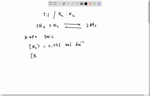 1when-nitrogen-and-hydrogen-react-together-in-the-presence-of-a-catalyst-they-produce-ammonia-the-following-table-gives-the-percent-of-ammonia-in-the-mixture-when-a-31-h2n2-mixture-reaches-e-00515