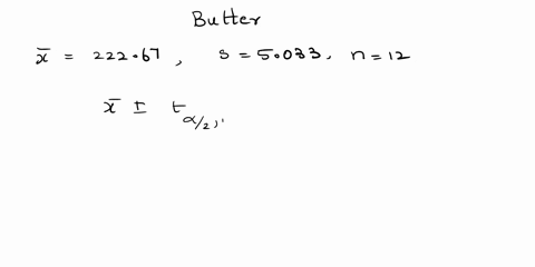 butter-is-sold-in-packs-marked-as-salted-or-unsalted-and-the-masses-of-the-packs-of-both-types-of-butter-are-known-to-be-normally-distributed-the-mean-mass-of-the-salted-packs-of-butter-is-2-68343