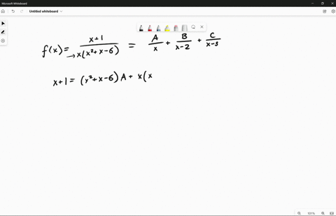 evaluate-the-integral-using-partial-fractions-x-1-dx-x-x2-x-6-format-ax-bx-2-cx-3-2