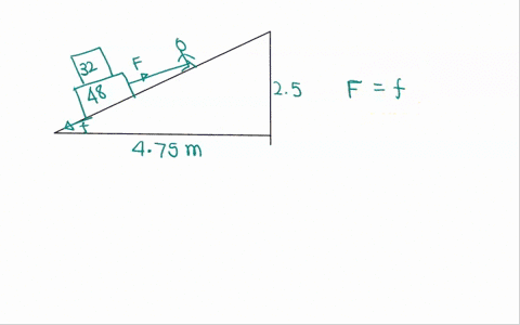 531-you-are-lowering-wo-boxes-one-on-top-of-the-other-down-the-ramp-shown-in-fig-e531-by-pulling-0n-a-rope-parallel-t0-the-surface-of-the-ramp-both-boxes-move-together-at-a-constant-speed-of-62185