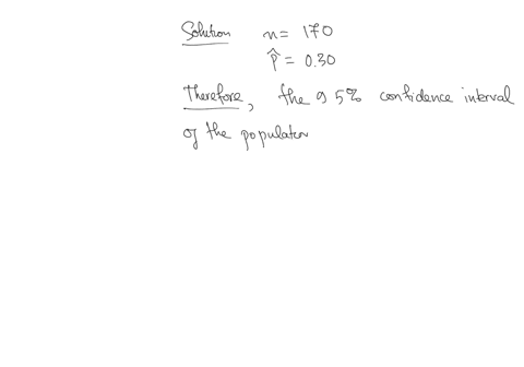 einding-the-confdence-interval-for-a-population-proportion-in-a-sample-we-have-n-170-and-p030-use-the-normal-distribution-to-find-a-95-confidence-interval-for-the-population-proportion-p-ple-25332