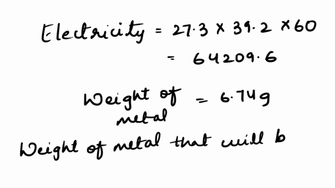 determine-molar-mass-of-an-unknown-metal-m-the-metal-is-plated-out-from-a-solution-containing-m2-ions-if-674-grams-of-m-is-plated-out-after-electrolyzing-the-solution-with-a-current-of-273-a-06052