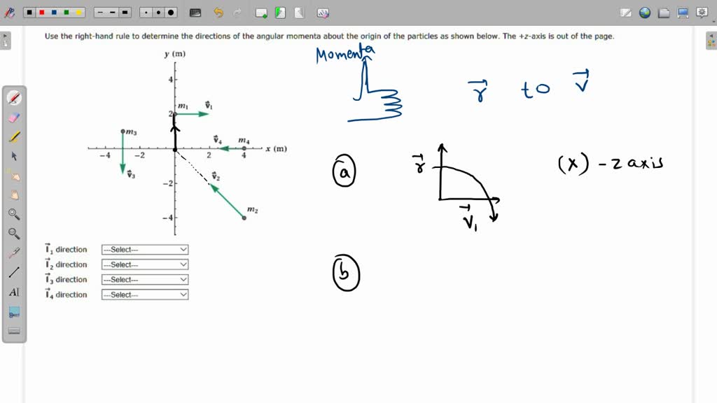 SOLVED: Use the right-hand rule to determine the directions of the ...