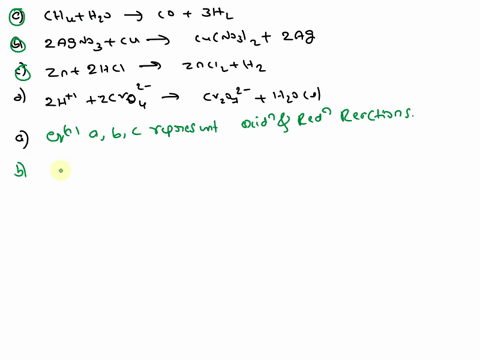 specify-which-of-the-following-equations-represent-oxidation-reduction-reactions-and-indicate-the-oxidizing-agent-the-reducing-agent-the-species-being-oxidized-and-the-species-being-reduced-56512