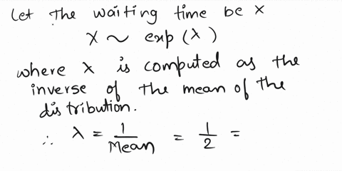 the-time-between-the-arrival-of-electronic-messages-at-your-computer-is-exponentially-distributed-with-mean-of-two-hours-a-what-is-the-probability-that-you-receive-a-message-during-a-two-hou-99564