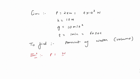 power-of-a-water-pump-is-2-kw-if-g10msec2-the-amount-of-water-it-can-raise-in-one-minute-to-a-height-of-10-m-is