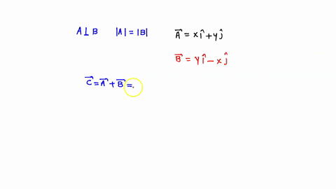 vectors-a-and-b-are-perpendicular-and-have-the-same-nonzero-magnitude-a-b-if-c-a-b-what-is-c-the-magnitude-of-c-38003