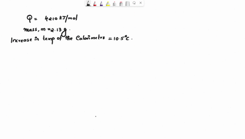 erxn-for-the-combustion-of-liquid-octane-c8h18-1142-gmol-is-4210-kjmol-combustion-of-213-g-of-octane-in-a-bomb-calorimeter-increases-the-temperature-of-the-calorimeter-by-105-c-what-is-the-h-38894