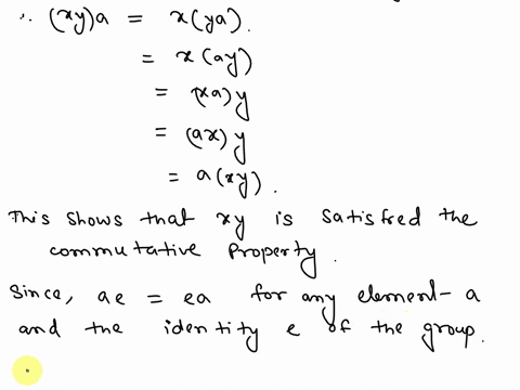 let-g-be-an-arbitrary-group-written-multiplicatively-and-let-a-be-an-element-of-g-we-define-the-centralizer-of-a-written-as-ca-to-be-the-set-of-all-elements-of-g-that-commute-with-a-that-is-97357