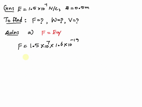2-a-proton-moves-in-a-straight-line-from-point-a-to-point-b-inside-a-linear-accelerator-a-total-distance-of-d-050-m-the-electric-field-is-uniform-along-this-line-with-the-magnitude-e-15x-107-58013