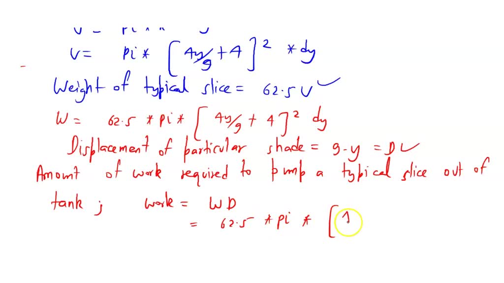 SOLVED: ANSWER USING CALCULUS, NOT PHYSICS. A water tank is in the ...