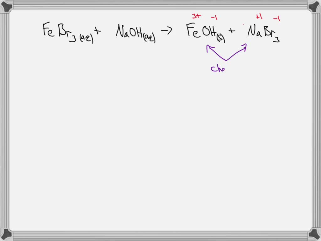 SOLVED A student writes the following incorrect chemical equation for