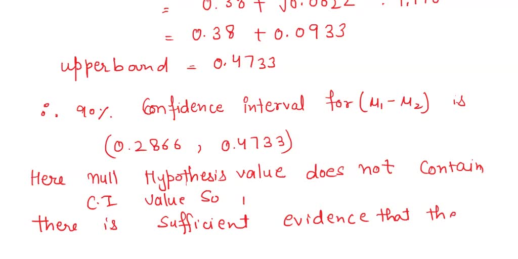 SOLVED: In excel Conduct the appropriate hypothesis test. Show 1 ...