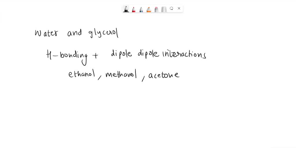 SOLVED How do you think water and glycerol's rate of evaporation would