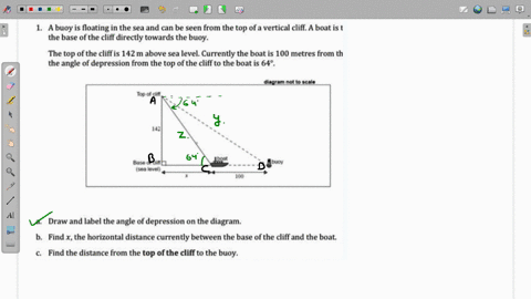 test-estimation-and-right-triangle-trigonometry-42-marks-a-buoy-is-floating-in-the-sea-and-can-be-seen-from-the-top-ofa-vertical-cliff-a-boat-is-the-base-of-the-cliff-directly-towards-the-bu-09388