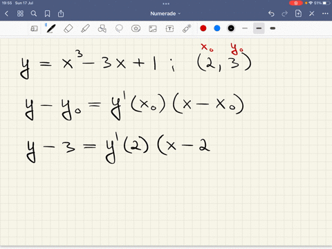 find-an-equation-of-the-tangent-line-to-the-curve-at-the-given-point-y-x3-3x-1-2-3-y-83842