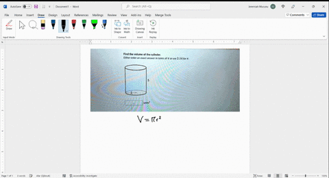 find-the-volume-of-the-cylinder-either-enter-an-exact-answer-in-terms-of-or-use-314-for-t-units-41127
