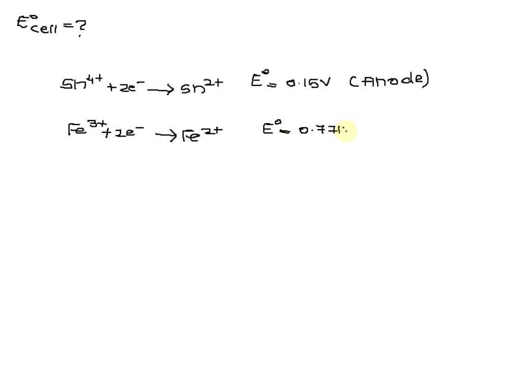 SOLVED galvanic (voltaic) cell consists of an inert platinum electrode