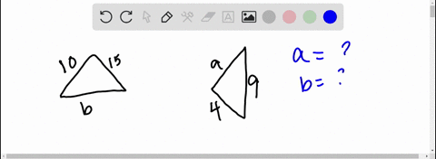 these-two-triangles-are-similar-find-side-lengths-a-and-b-the-two-figures-are-not-drawn-to-scale-these-two-triangles-are-similar-10-15-what-are-a-and-b-note-the-two-figures-are-not-drawn-to-36294