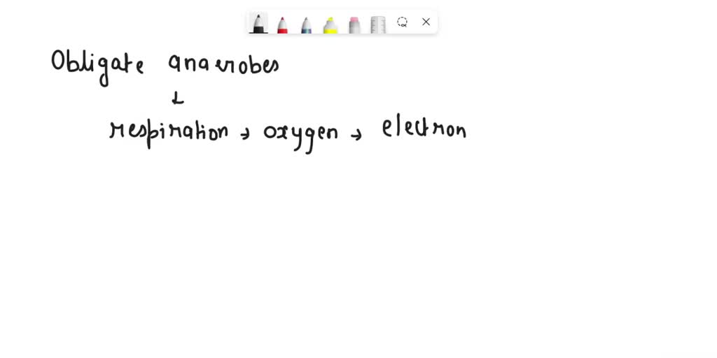 SOLVED Explain how obligate anaerobes can go through respiration