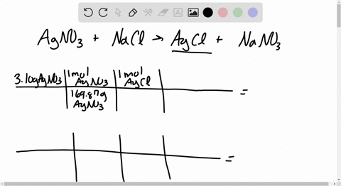 how-much-agcl-is-produced-when-310g-of-agno3-and-15g-of-nacl-react-according-the-following-equation-agno3aq-naclaq-agcls-nano3aq-a-determine-the-limiting-reagent-b-calculate-the-theoretical-52173